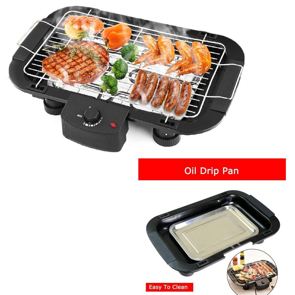 0082 Smokeless Electric Indoor Barbecue Grill, 2000w - SkyShopy 0082 Smokeless Electric Indoor Barbecue Grill, 2000w - SkyShopy